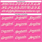 Baseball Authentic Jersey Creme Navy Nadelstreifen Orange Custom